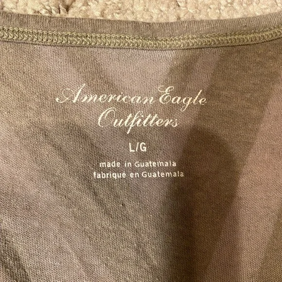 American Eagle Outfitters Women’s Tank Top Large Brown Aztec Geometric Print - Picture 4 of 10